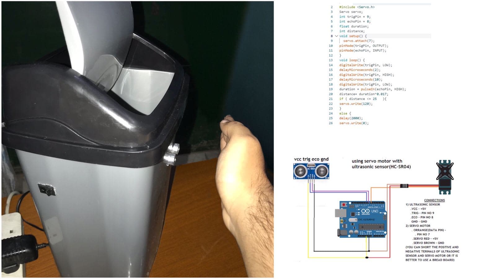 AUTOMATIC DUSTBIN